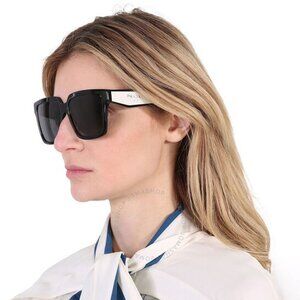 NWT PRASA SUNGLASSES BLACK WHITE